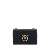 Black Calf Leather Bos Taurus Shoulder Bag